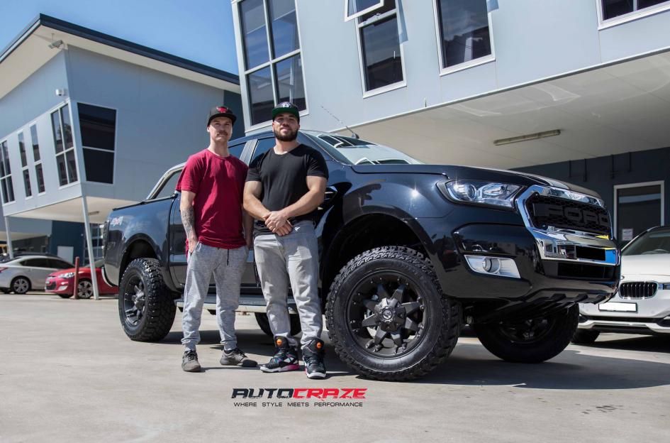 FORD RANGER OCTANE MATTE BLACK